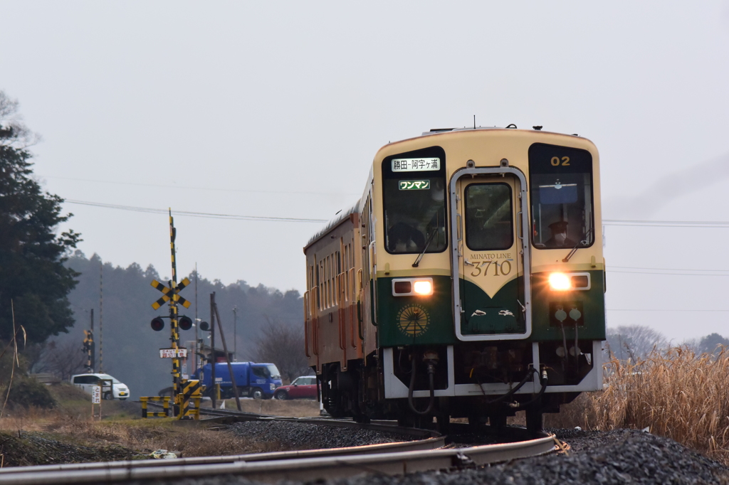 朝列車が行く