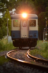 カーブを照らす