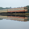 中根駅付近の水鏡