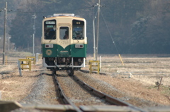 警報機のない踏切