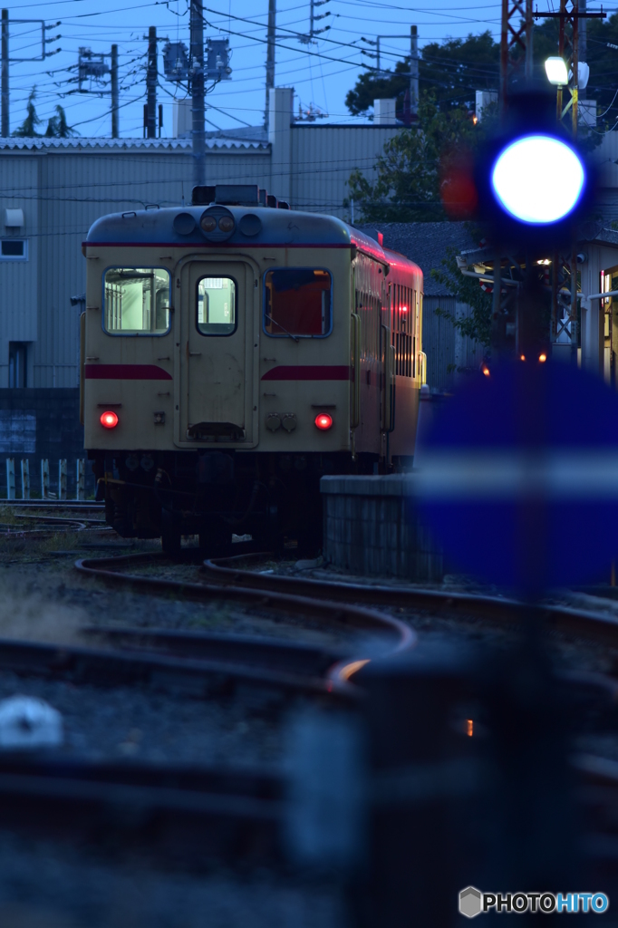 青い朝