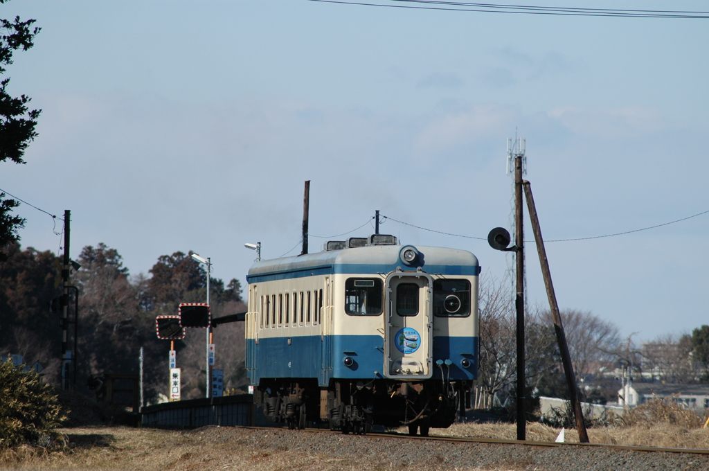中根駅発車