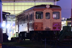 車庫に佇む