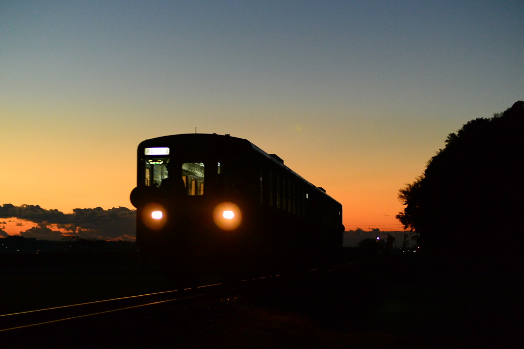 朝焼け列車