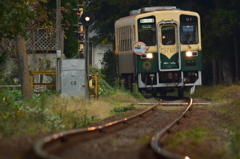カーブを行く
