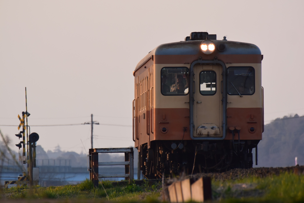 夕暮れ