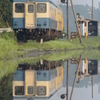 水鏡の中根駅発車