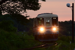 夕暮れのミキ