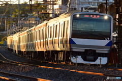E531夕景