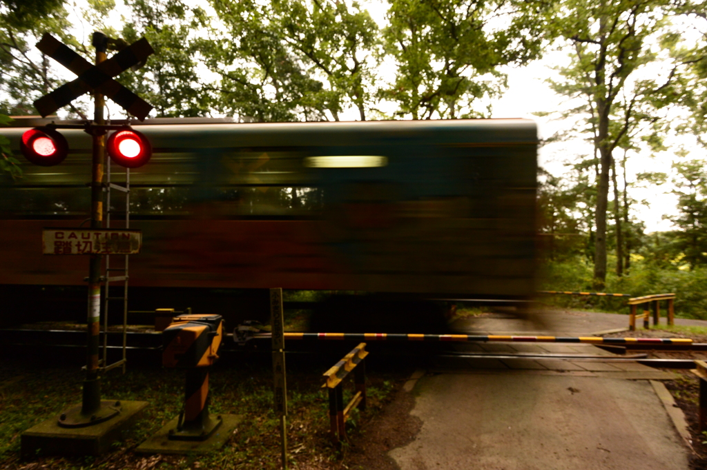 踏切同時点灯