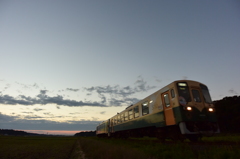朝空を映す