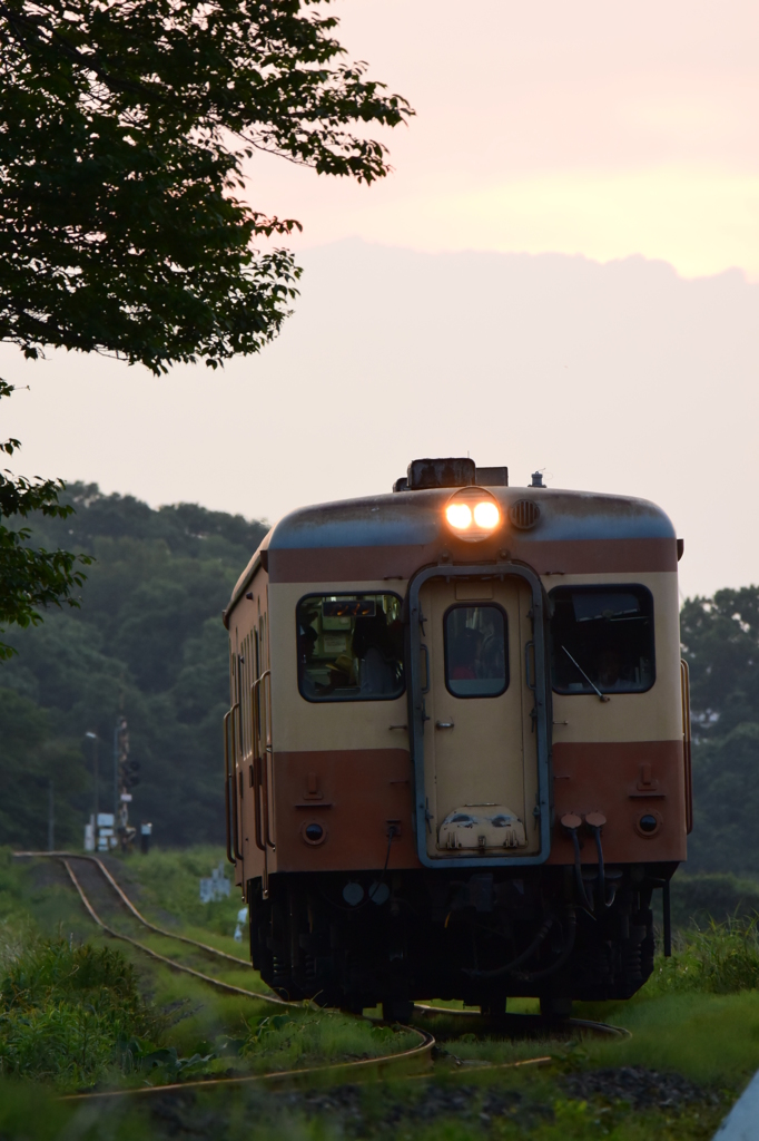 旧型夕景