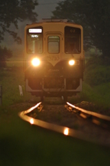 カーブを照らす