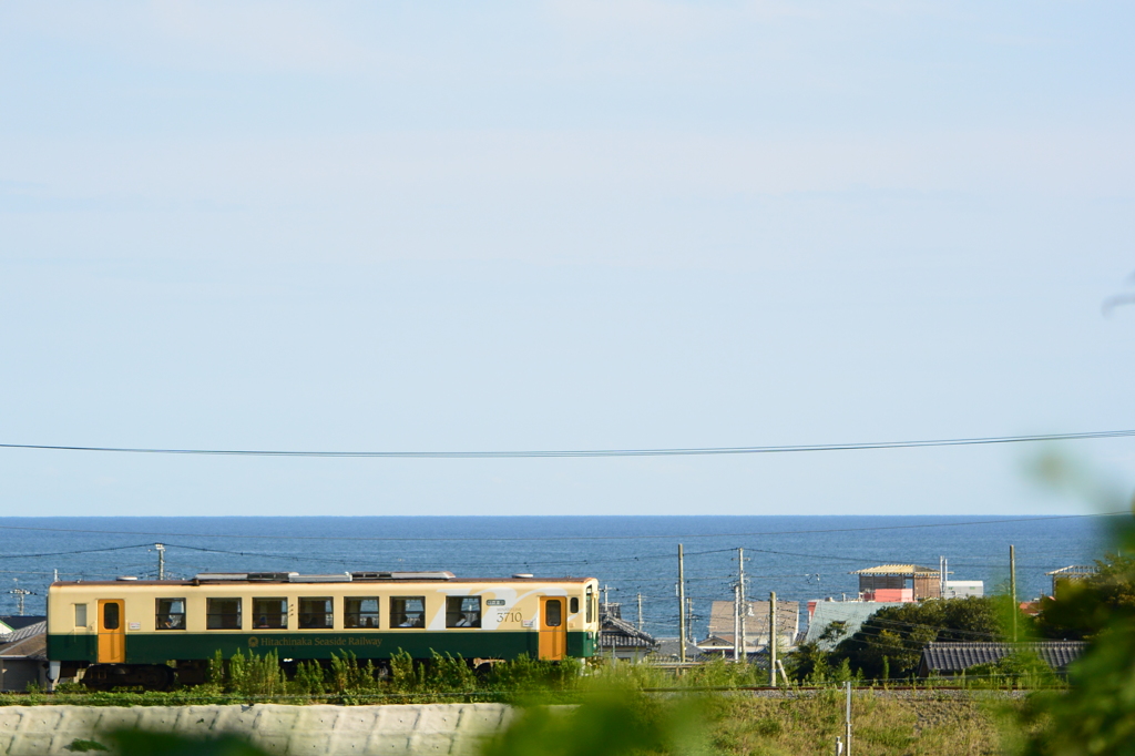 湊線から見える海２