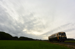 梅雨の夕暮れ