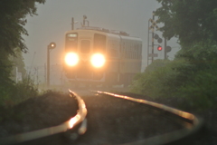 雨，ハイビーム