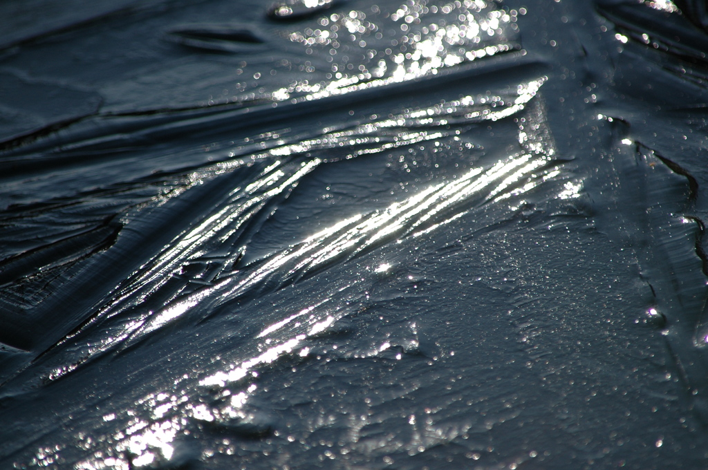 氷の輝き