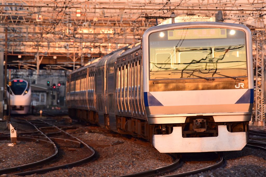 E531夕照