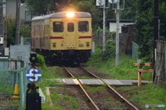 朝列車が来る