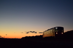 夜明けを走る