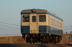夕陽を浴びて２