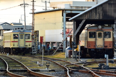 旧型気動車のねぐら