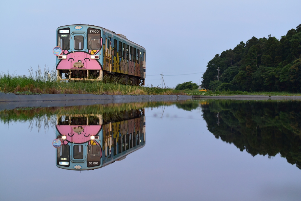 夕暮れの凪