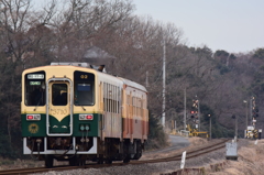 坂道を登る