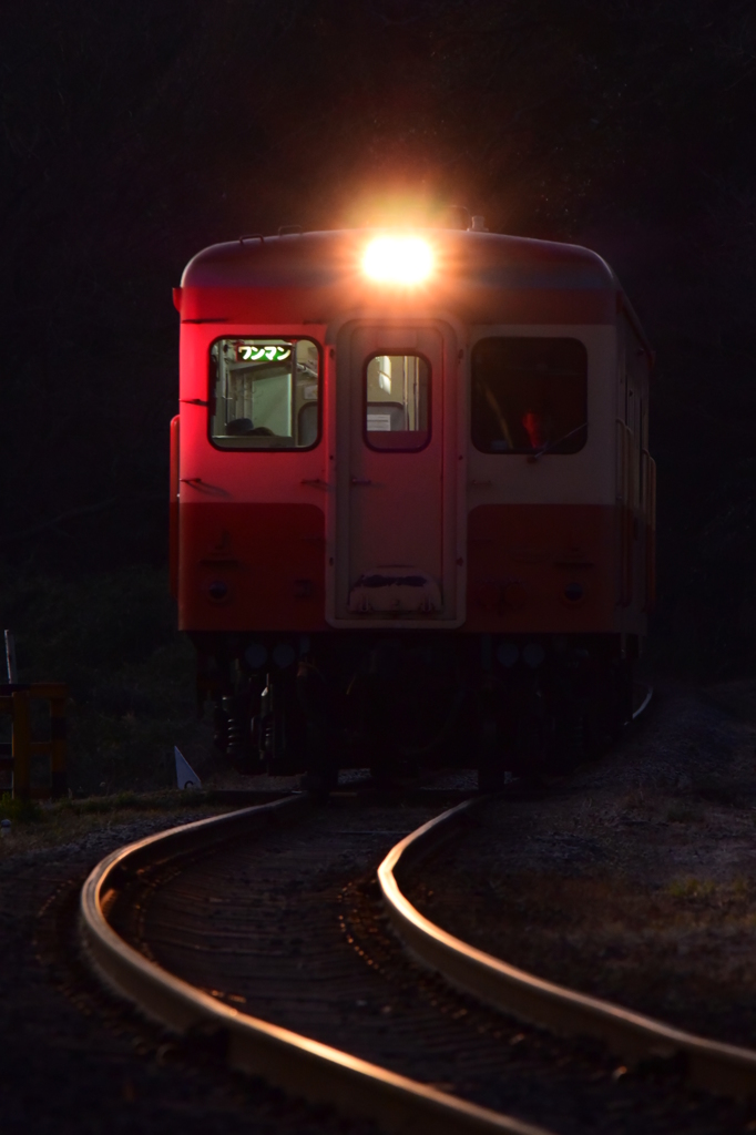 踏切の赤