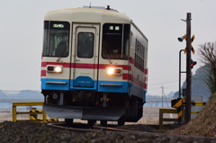 ミキ，ライト点灯
