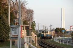 勝田の街
