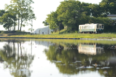 水鏡の風景