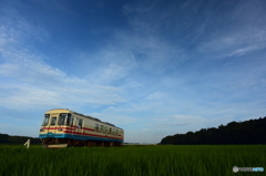 夕方の青空