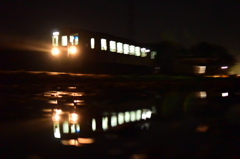 雨上がり列車