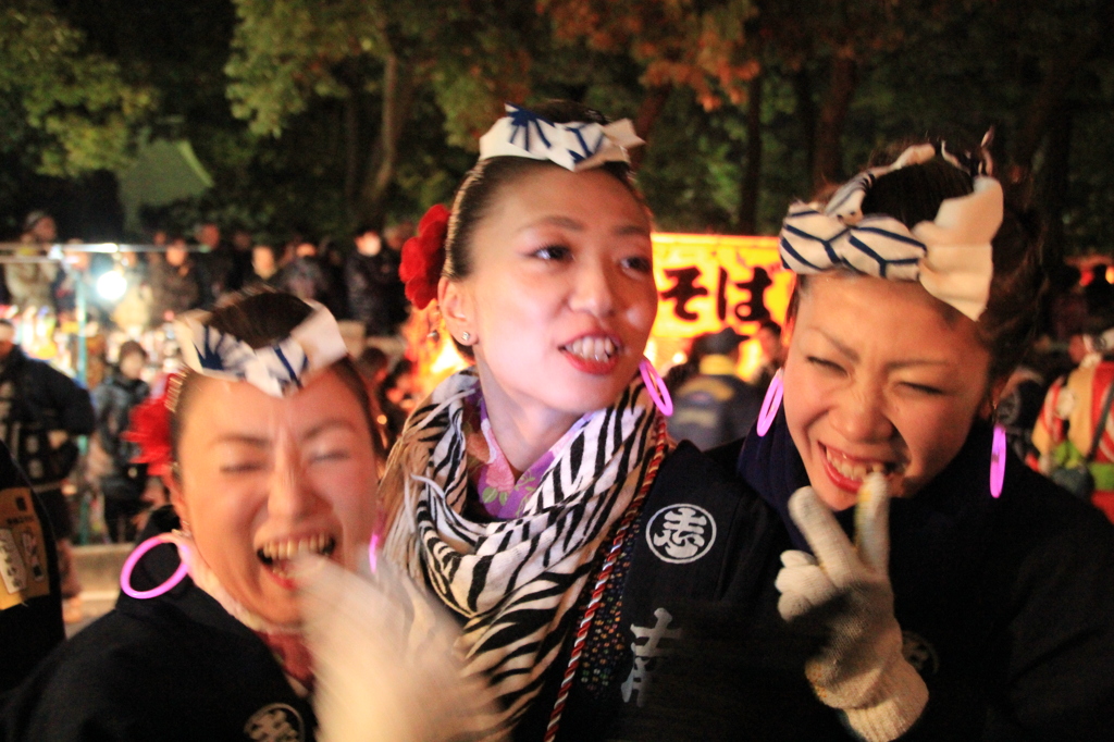 秩父夜祭り　女衆