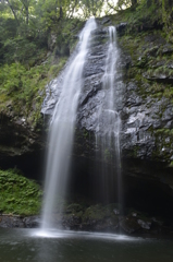 龍頭が滝。