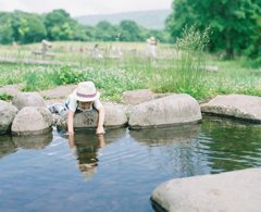 水遊び