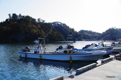 奥松島の漁船