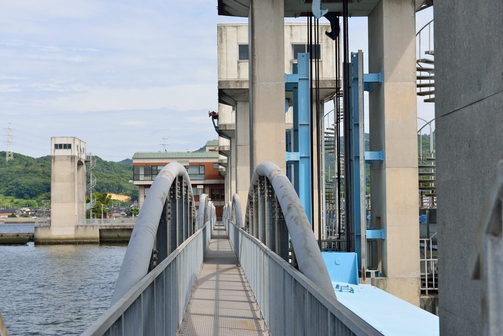 児島湾締切堤防