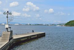 児島湾締切堤防