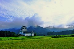 青田の城