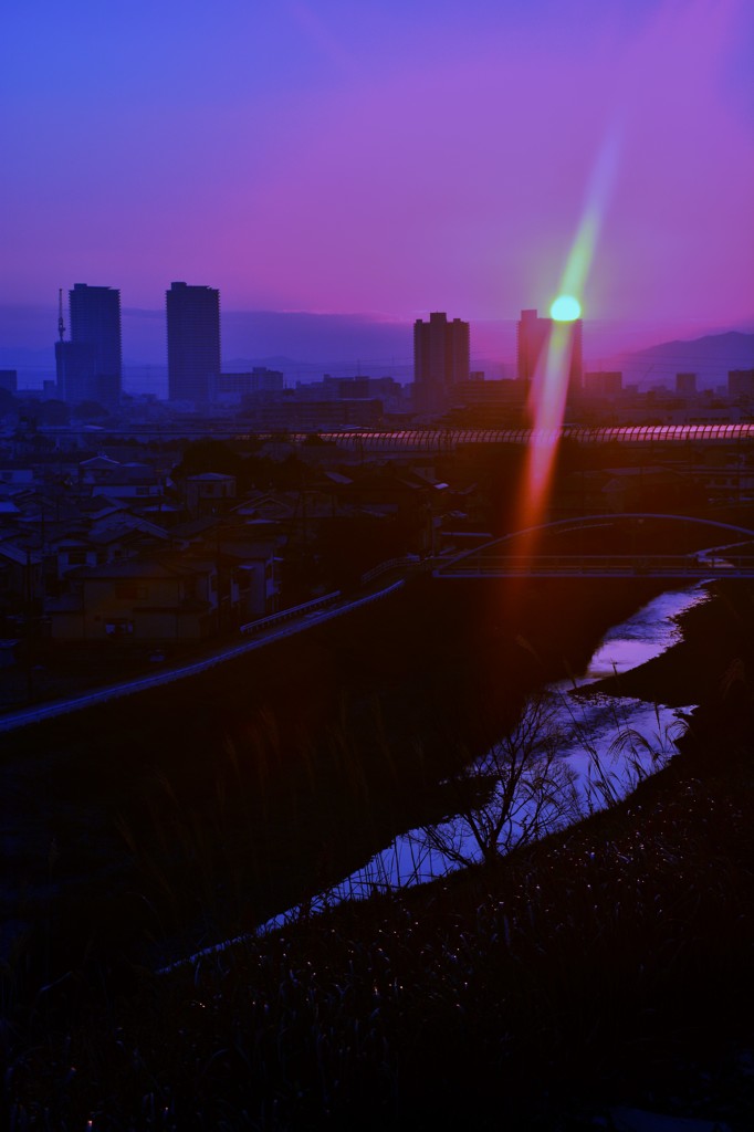 蒼初日