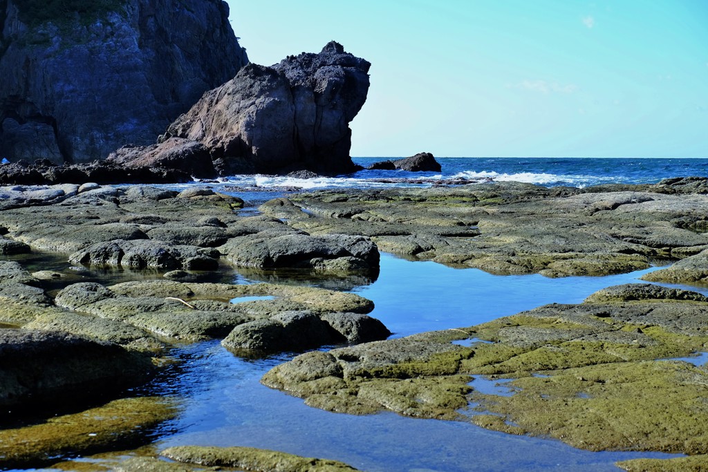 山陰海岸ジオトープ/蛙岩