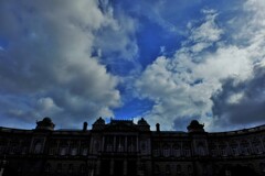 黄昏の雲