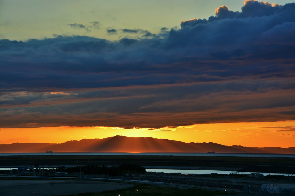 夕景・淡路島