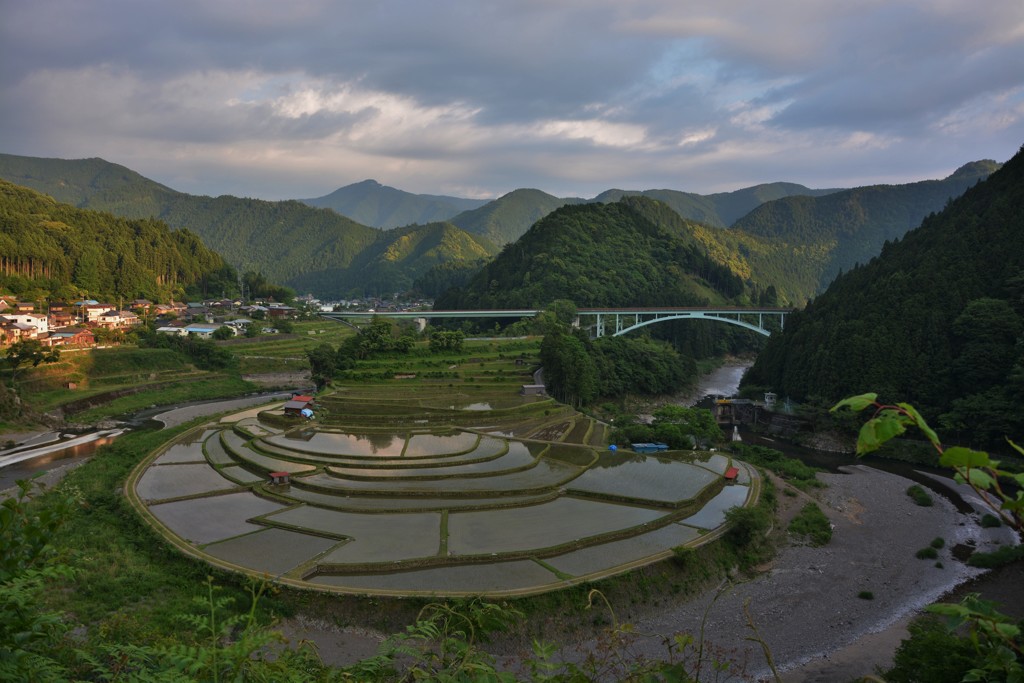 円形棚田