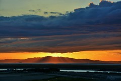 淡路島の夕