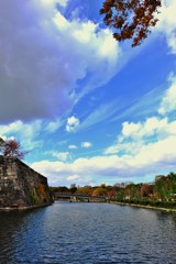 堀の空