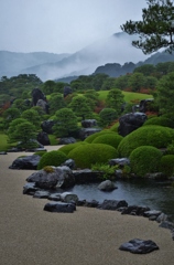 靄やる庭園