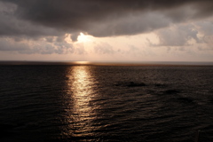 夕暮れ海峡